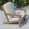 Flash Furniture Natural Cedar Poly Resin Deep Chair-Cream Cushions JJ-C14021-BR-GG - alternate 5